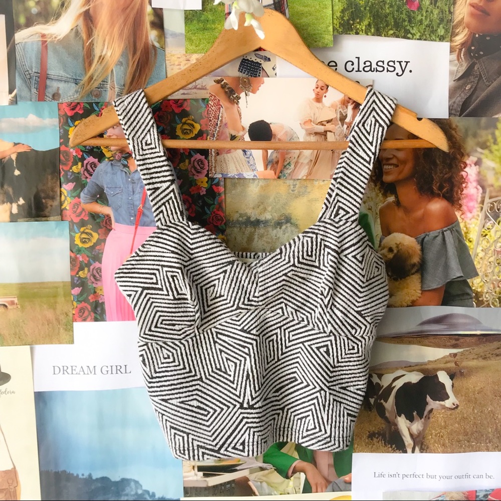 Ginger G Tribal Crop top